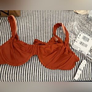 J. Crew Wildfire Underwire Swim Bra